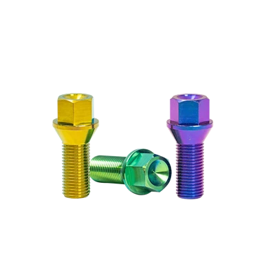 Титановая автомобильная гайка